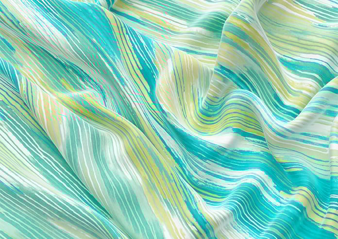 Bombay Velvet, Citrus Burst - Motorised Roman Blind - Image 4